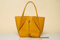 Marija Tote Bag in Golden Birch Nappa Leather