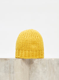 Pacino Knit Hat in Golden Birch Welfat Cashmere