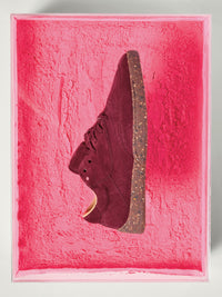 Ohio Slip-on Sneaker in Bordeaux Nubuck