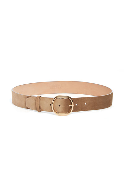 Elster Belt in Dark Sand Suede – Gabriela Hearst