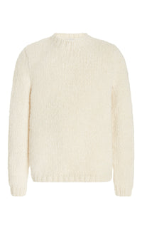 Lawrence Knit Sweater in Ivory Welfat Cashmere