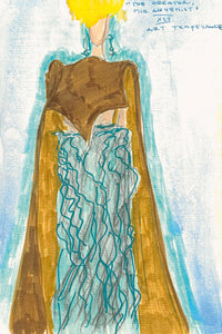 Calian Raw Cut Cape In Cashew Suede