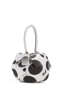 Adam Pendleton x Gabriela Hearst Nina Bag in Black & White Satin № 14