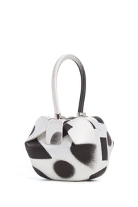 Adam Pendleton x Gabriela Hearst Nina Bag in Black & White Satin № 16