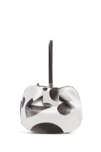 Adam Pendleton x Gabriela Hearst Nina Bag in Black & White Satin № 16