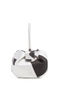 Hand-Painted Satin Nina Bag - Back View Detail | Gabriela Hearst