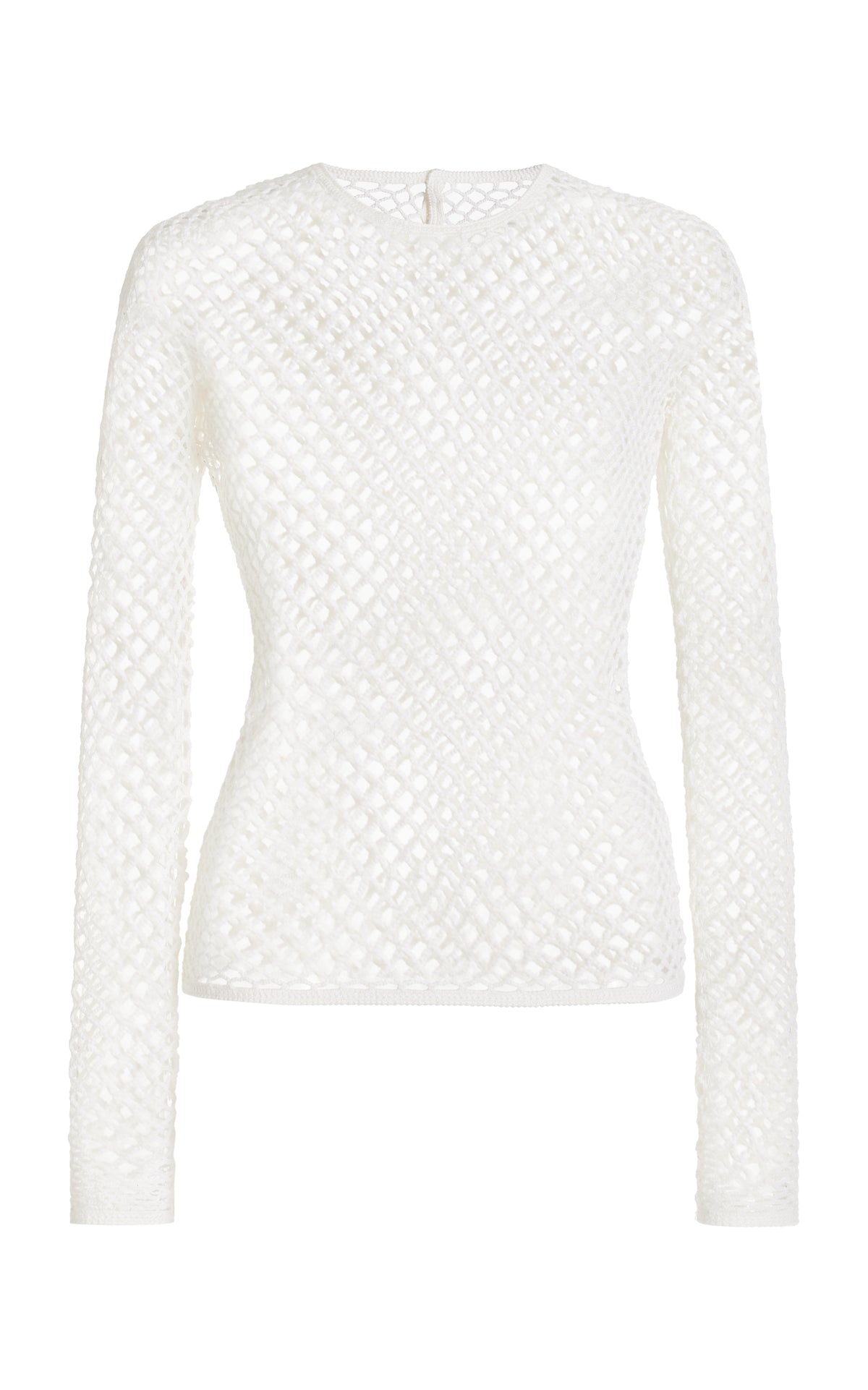 Troth Knit Top in Ivory Merino Wool