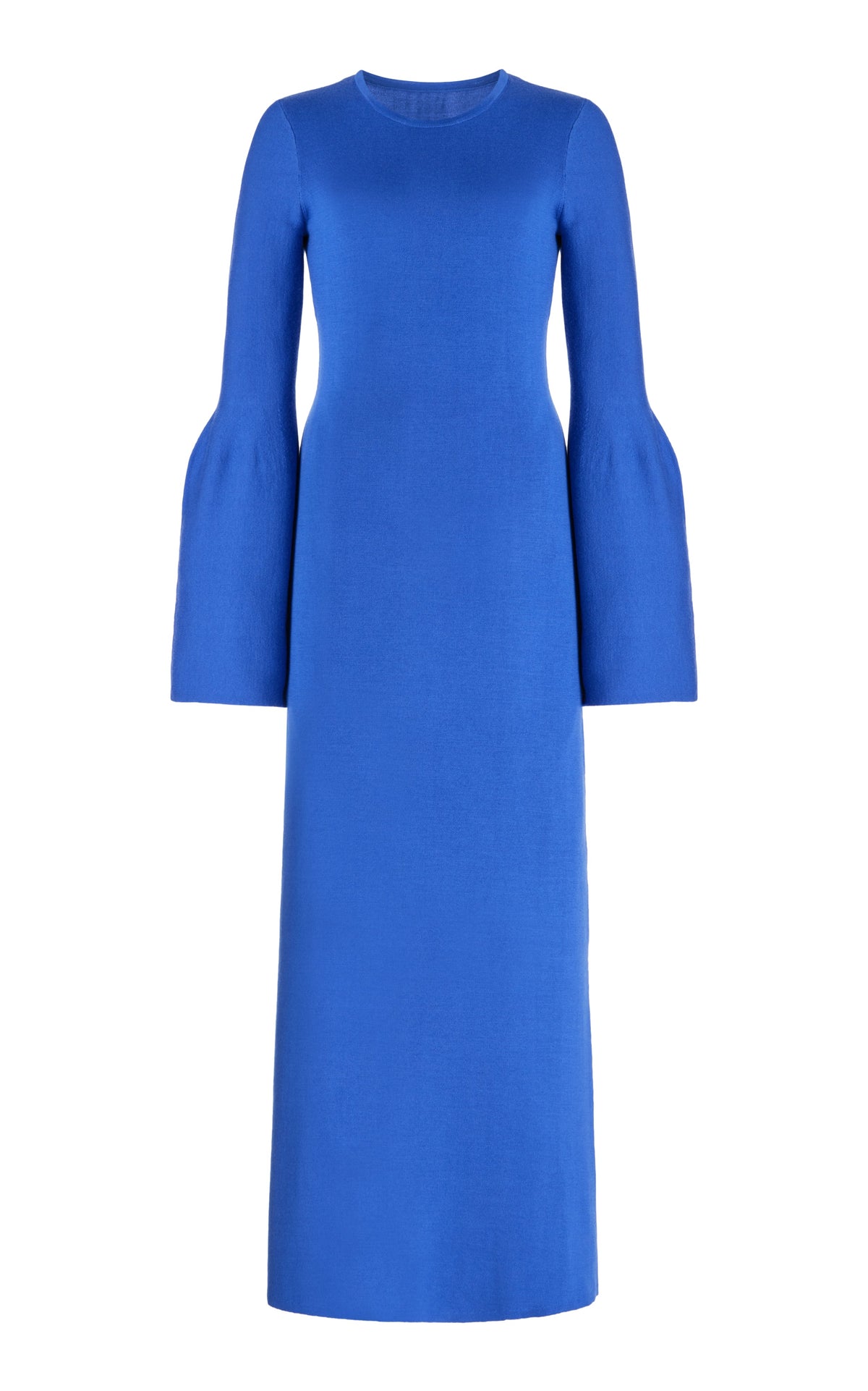 Palanco Knit Dress in Sapphire Cashmere Merino Wool