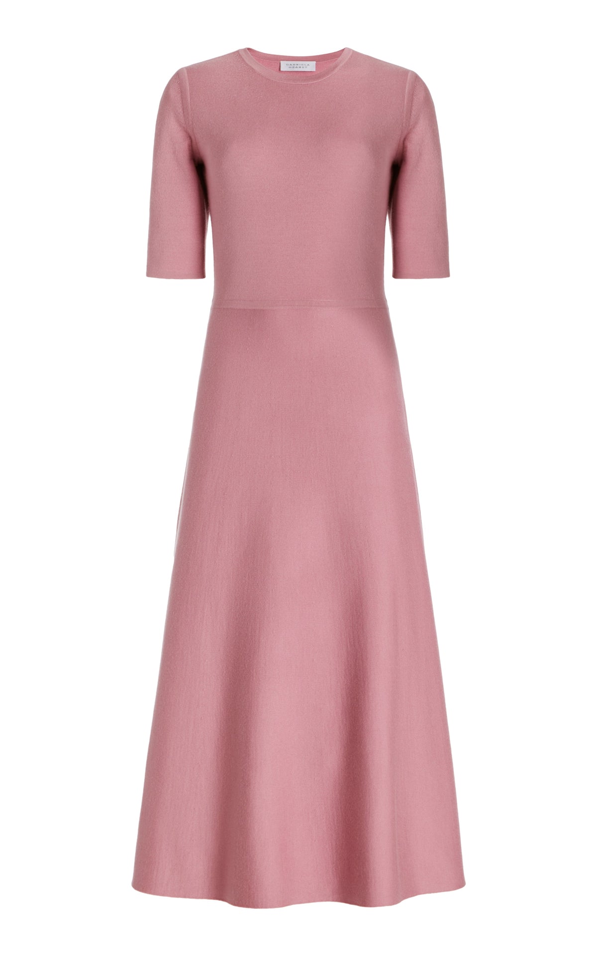 Seymore Knit Dress in Rose Quartz Cashmere Merino Wool