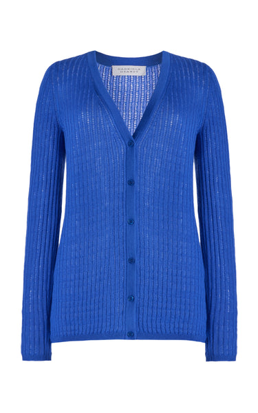 Emma knit flare cardigan set グレー トップス Emma knit flare cardigan set gray Women Tie Front