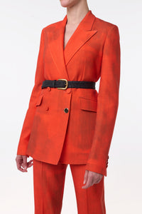 スパイスバージンウールのアンジェラブレザー