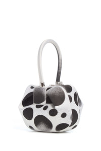 Adam Pendleton x Gabriela Hearst Nina Bag in Black & White Satin № 24