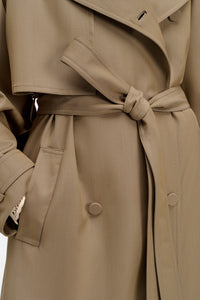 Tellus Coat in Camel Wool