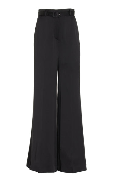 【Gabriela Hearst】 Isabel mid-riseスリムバージンウールパン Isabel mid-rise slim virgin wool pants in red - Gabriela