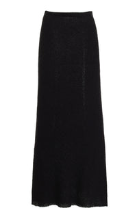 Gabriela Hearst Belo Skirt in Boucle Gauze
