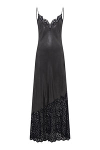 Pomona Dress in Foiled Printed Wool