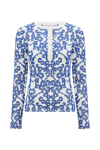 Ivory/Cobalt