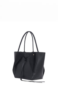 Marija Tote Bag in Black Nappa Leather