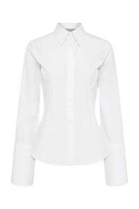 Jataya Shirt in White Sea Island Cotton