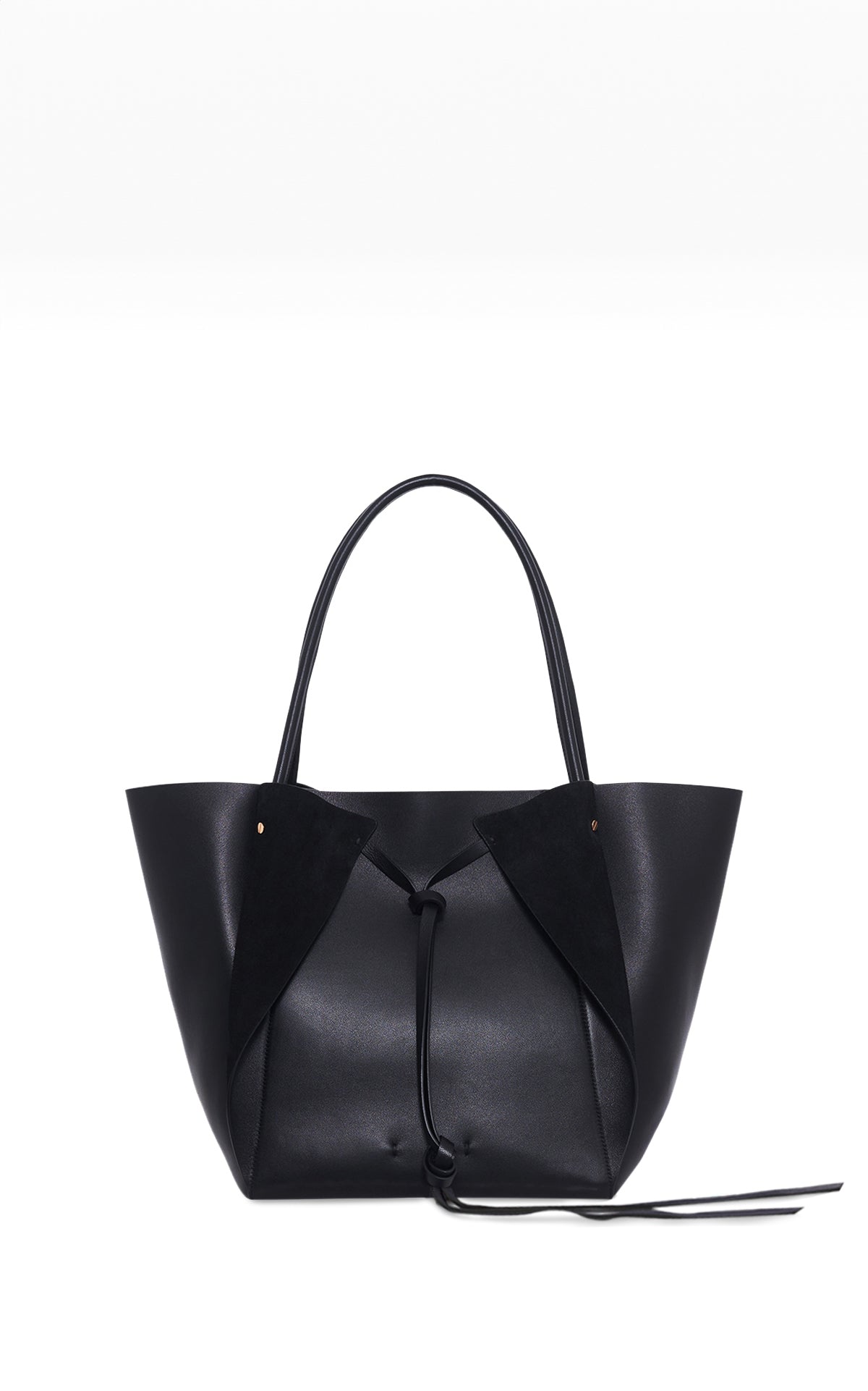 Marija Tote Bag in Black Nappa Leather