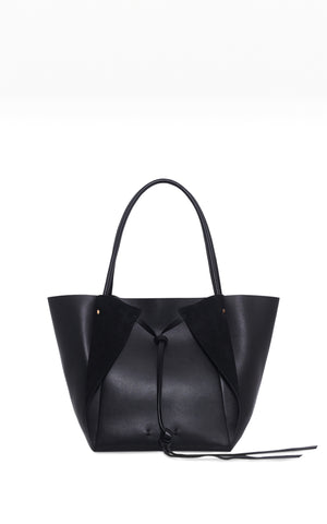 Marija Tote Bag in Black Nappa Leather