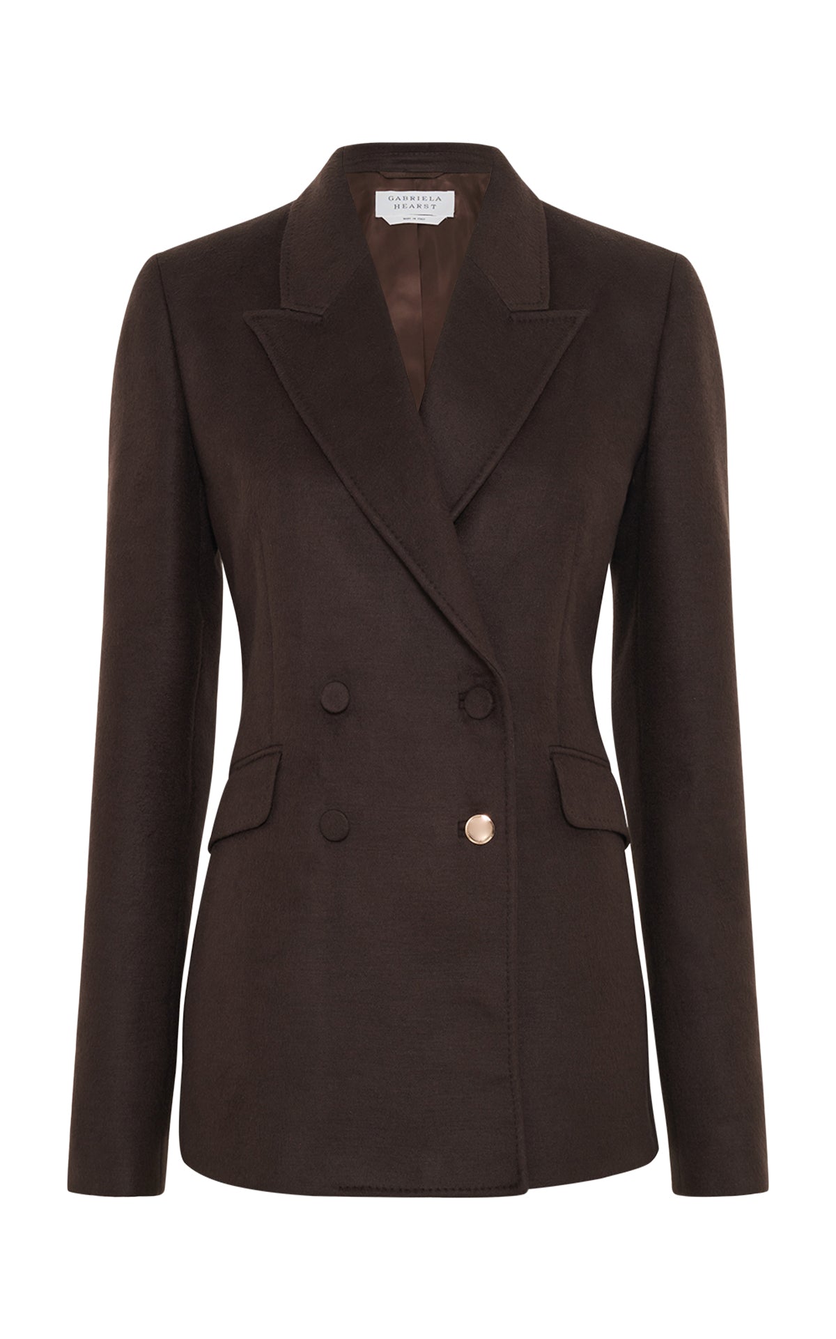 Stephanie Blazer in Chocolate Winter Silk
