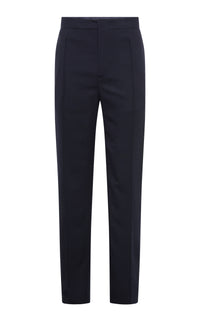 Antoine Trouser in Dark Navy Virgin Wool