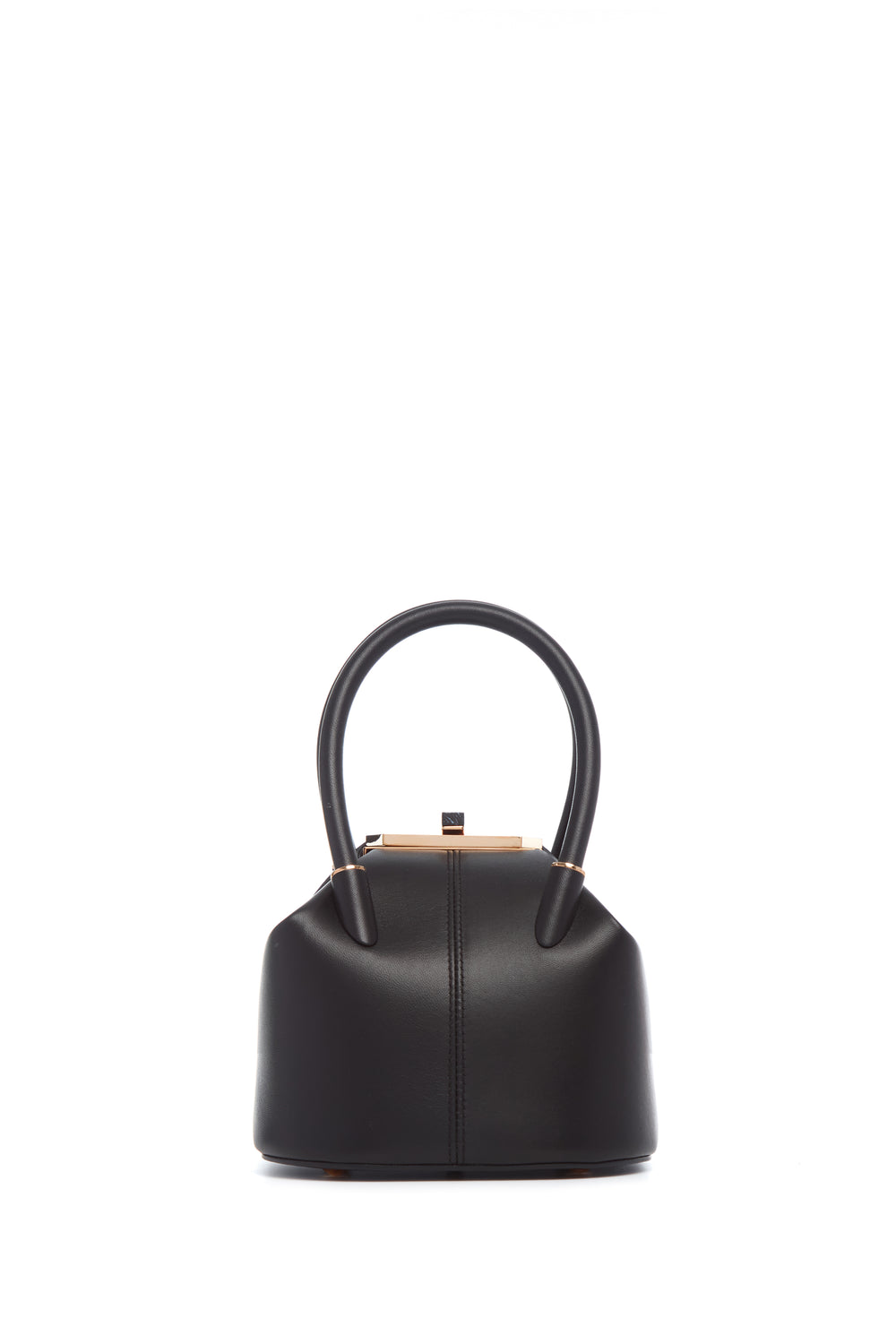 Mini Baez Bag in Black Nappa Leather