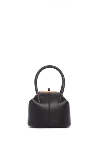 Mini Baez Bag in Black Nappa Leather