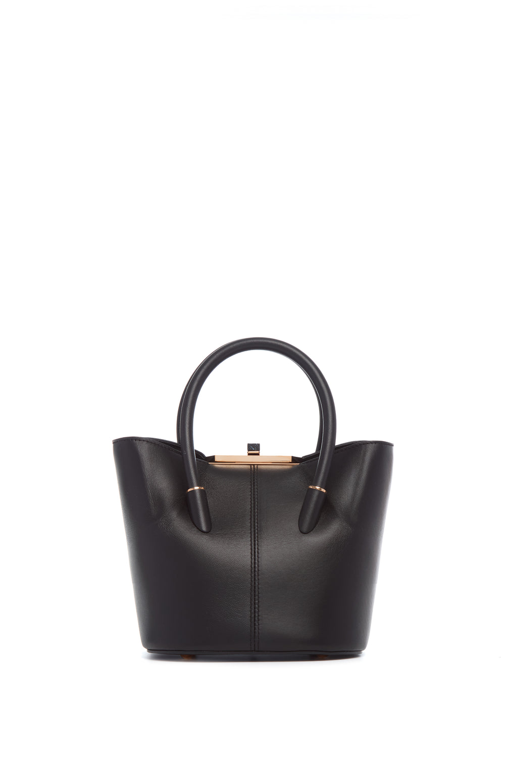 Mini Baez Bag in Black Nappa Leather