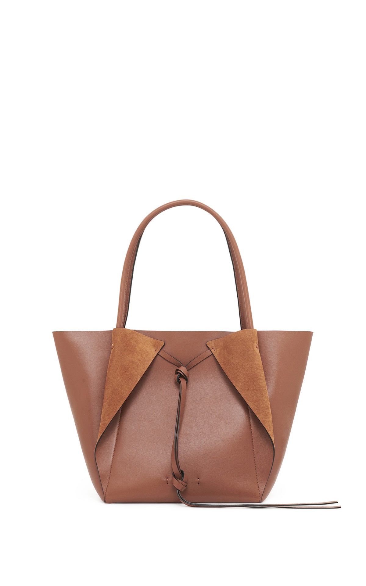Marija Tote Bag in Cognac Nappa Leather