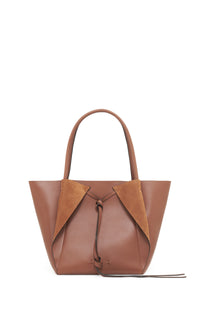 Marija Tote Bag in Cognac Nappa Leather
