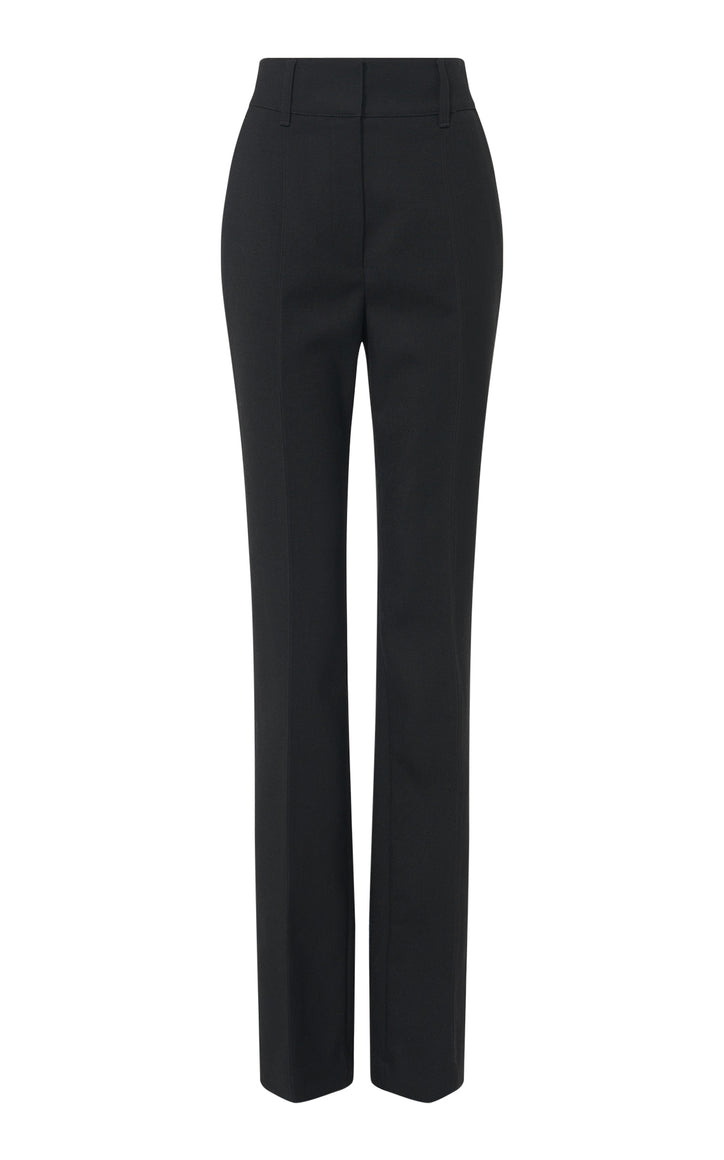 Cecilia Pant in Black Recycled Wool