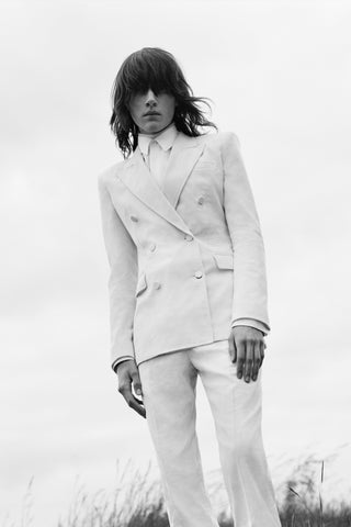 アイボリー シーアイランド コットン コーデュロイのギャビン ブレザー