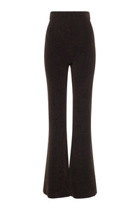 Cypher Knit Pants in Chocolate Silk