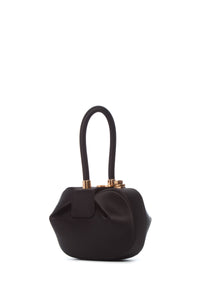 Demi Bag in Black Satin