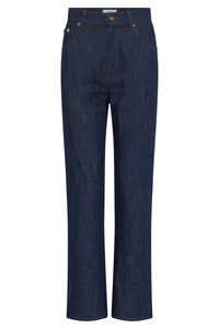 Elara Cropped Jean in Recycled Cotton Denim