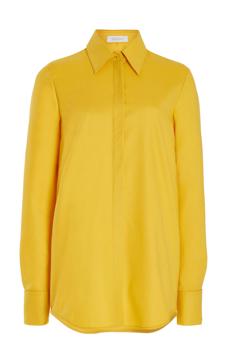 ゴールデンバーチスーパーファインウールのエトリンシャツ