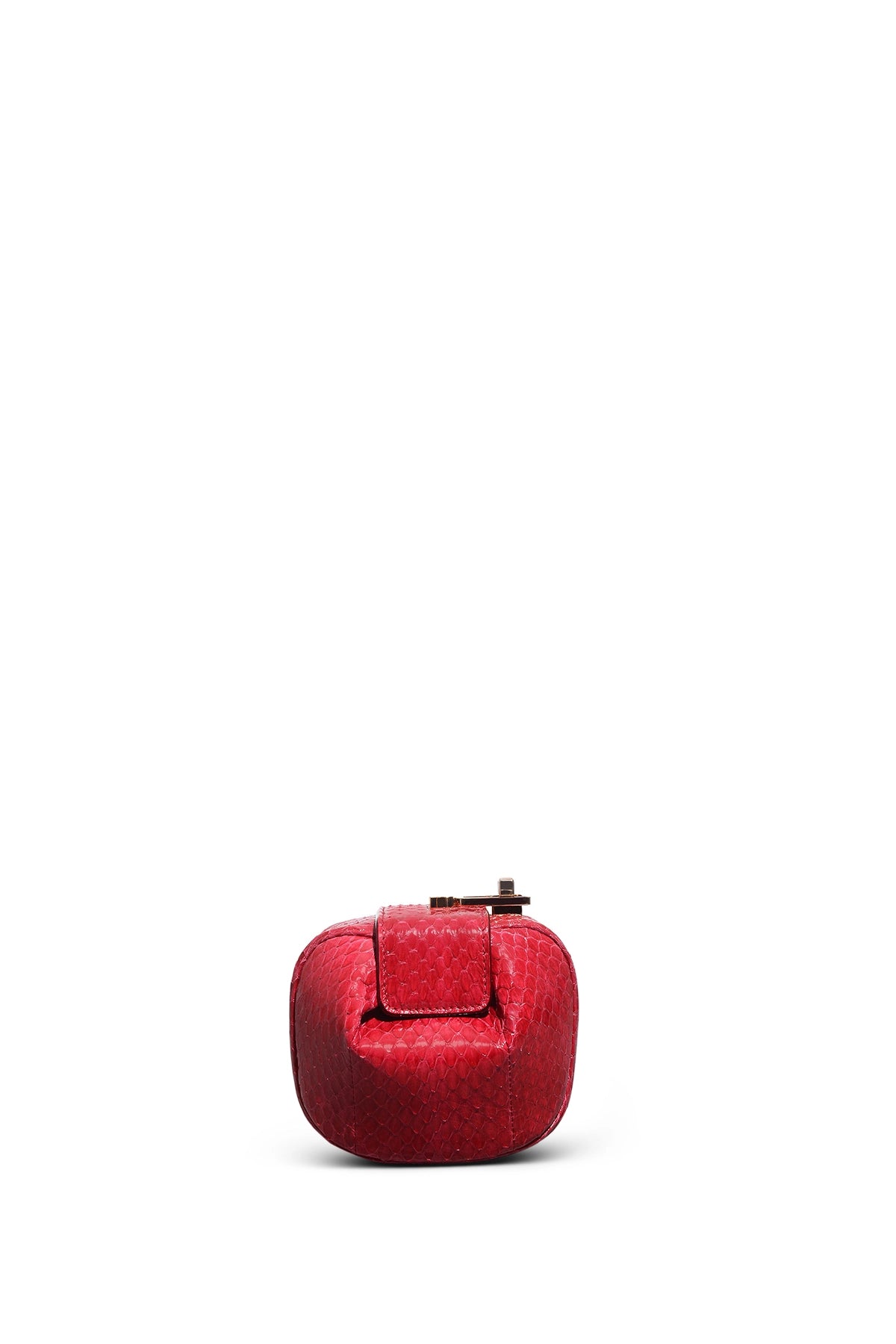 Rafaela Coin Purse in Red Snakeskin