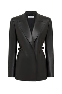 Epona Blazer in Black Leather