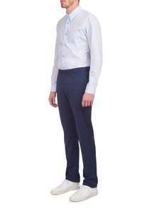 Reyes Shirt in Light Blue Cotton