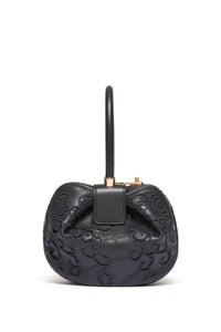 Nina Lace Bag in Black Nappa Leather