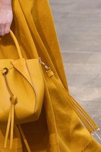 Leonora Charm in Golden Birch Nappa Leather