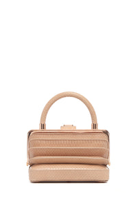 Diana Bag in Nude Snakeskin