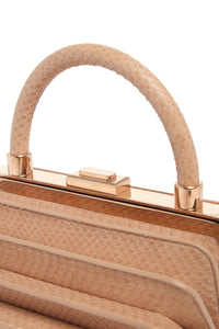 Diana Bag in Nude Snakeskin