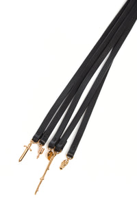 Leonora Charm in Black Nappa Leather