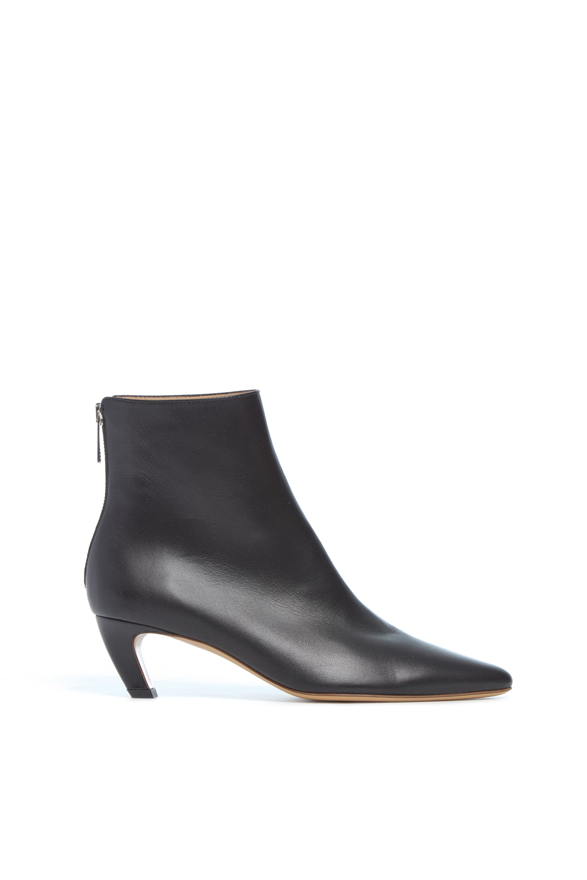 Clayton Ankle Boot in Black Leather