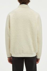 August Jacket in Ivory Recycled Cashmere Boucle