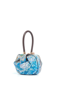 Demi Jupiter Bag in Painted Bordeaux Textured Leather