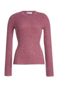 Willow Knit in Blush Multi Silk Cashmere